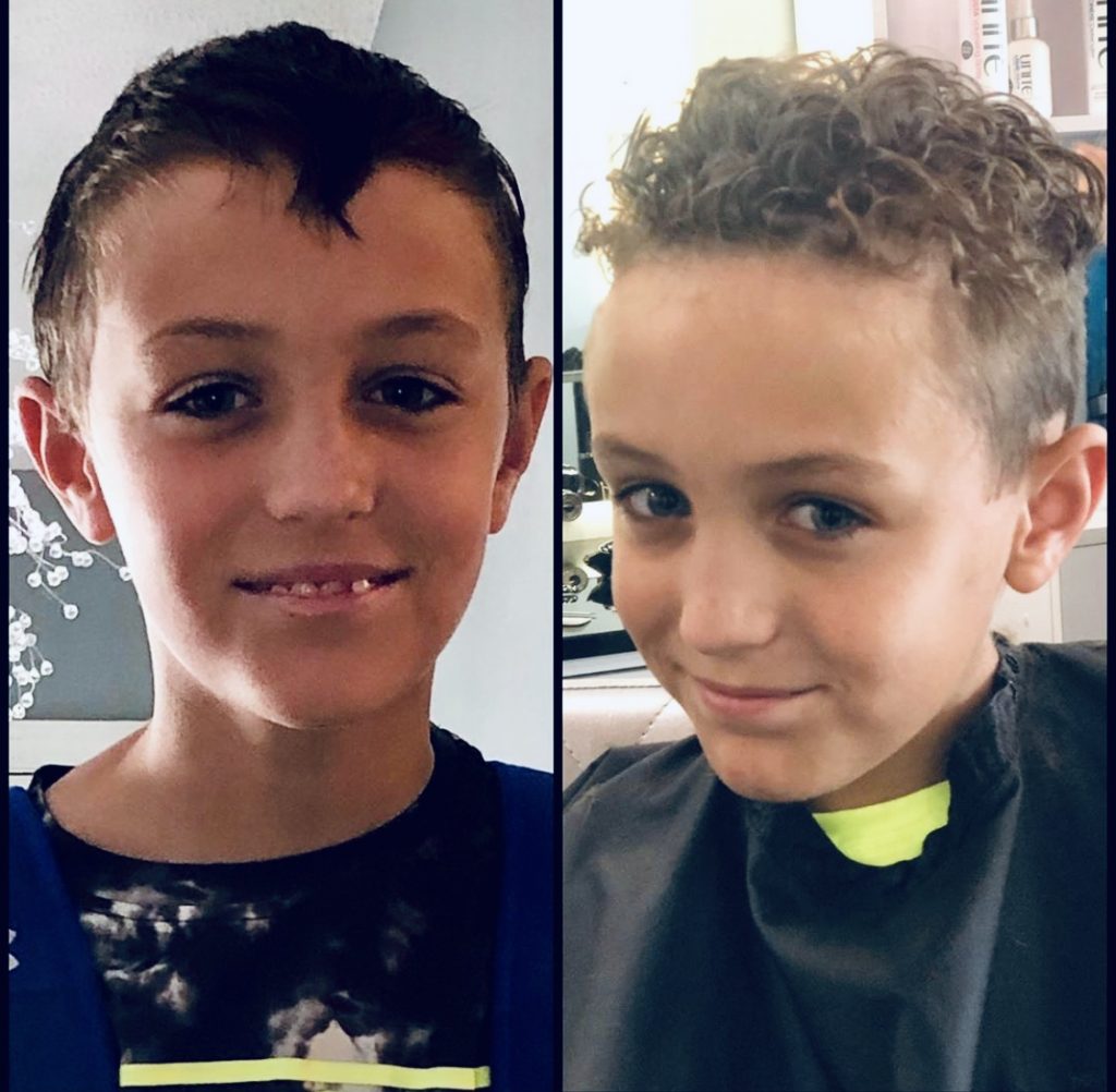 Boy Perm Before And After Studio 39 Salon