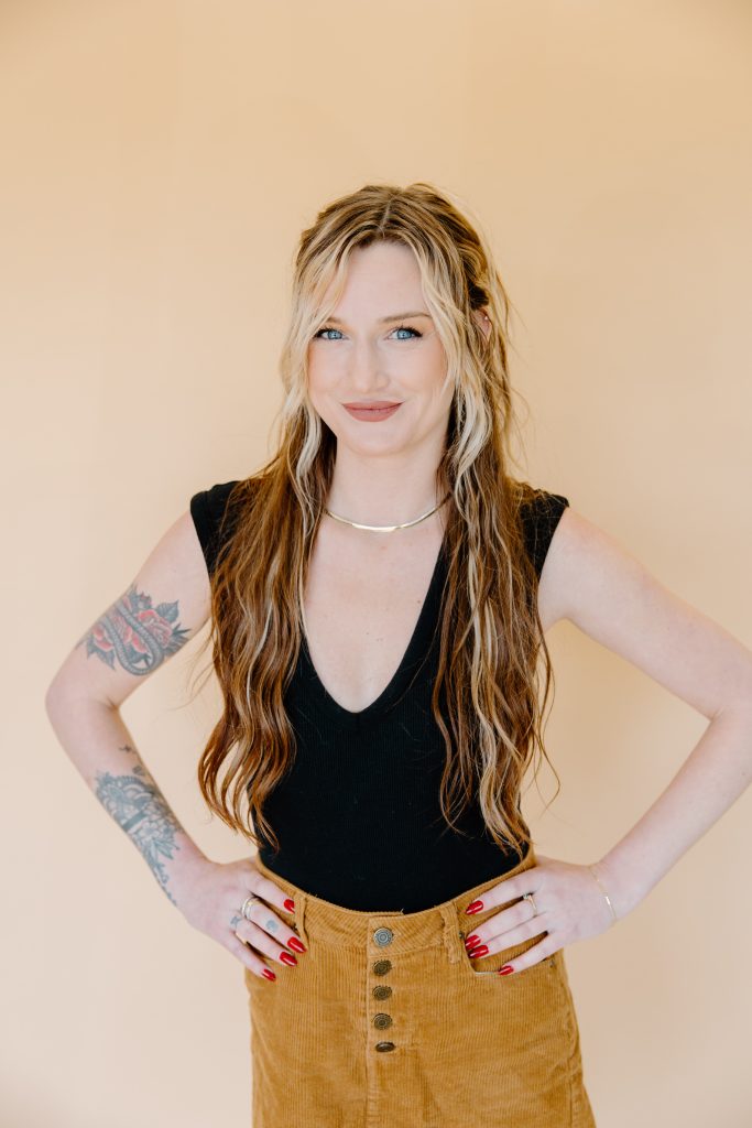 sarah master hair colorist at Studio 39 salon
