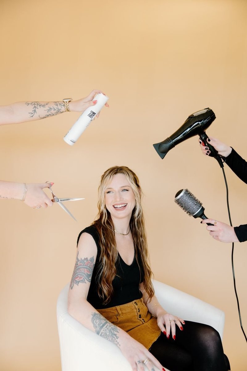 Sara, stylist at Studio 39 Salon